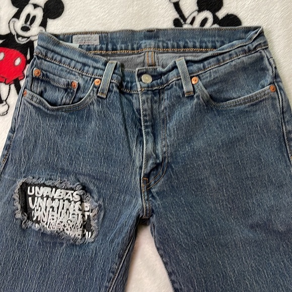 Levis 511 Fennel Print Jean - Picture 4 of 12